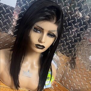 Elegant Black Women's lace front wig